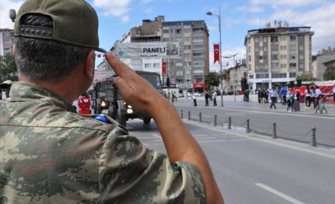 Sivas’ta 30 Ağustos Zafer Bayramının Provası