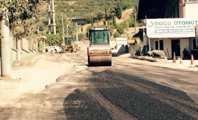 Körfez’de Asfalt Çalışmaları Devam Ediyor
