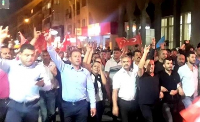 Mudanya’da Teröre Tepki Yürüyüşünde Başkan Türkyılmaz İstifa Çağrısı
