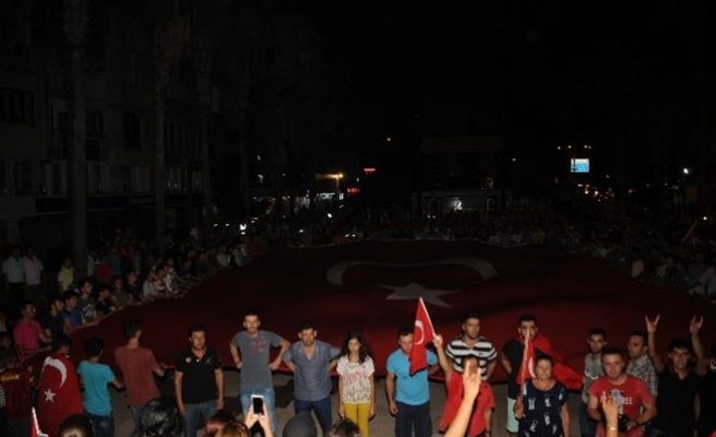 Kumluca’da Terör Saldırılarına Tepki
