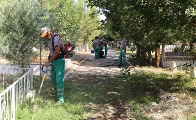 Adıyaman Belediyesi Bayrama Hazırlanıyor