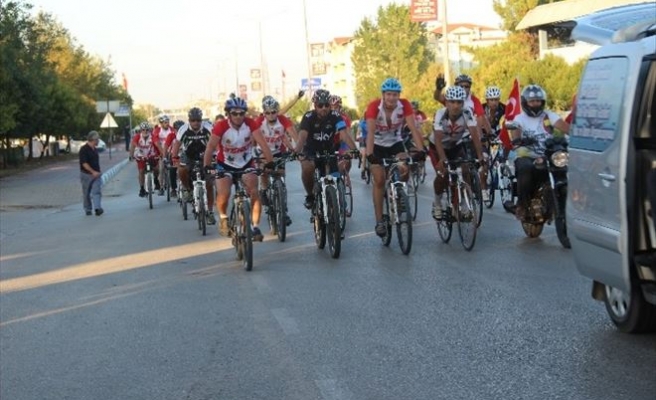 Kuruluştan Kurtuluşa Bisiklet Turu Biga Etabı Tamamlandı