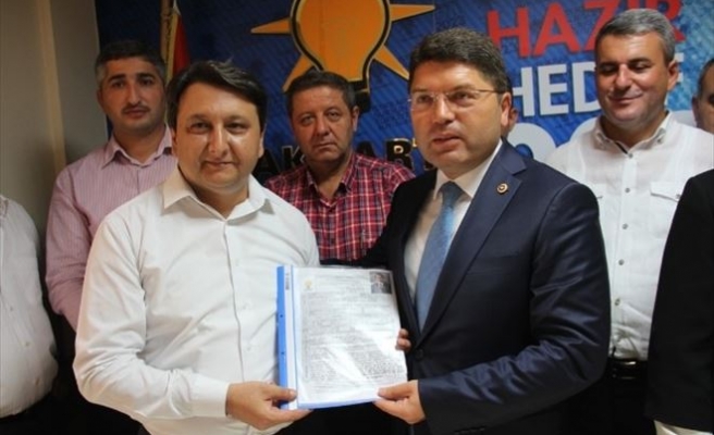 AK Parti Bartın Milletvekili Tunç Aday Adaylığı Başvurusunu Yaptı