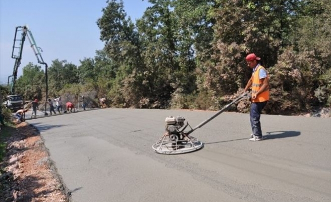 İzmit Dağköy-biberoğlu Köyleri Arasına Beton Yol