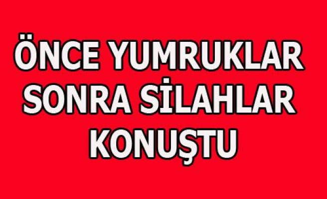 ŞEHRİN GÖBEĞİNDE KURŞUN YAĞDIRDI