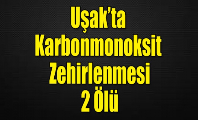 Usak Ta Karbonmonoksit Zehirlenmesi 2 Olu Haberi