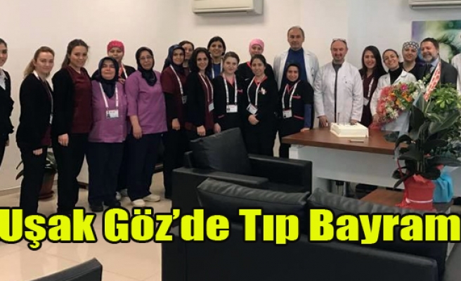 Usak Goz Merkezi Calisanlari Tip Bayramini Kutladi Sanal Basin