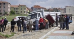 Uşak'ta Mucize Kaza