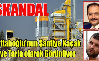 UŞAK BELEDİYESİNİN BEDAVAYA HAFRİYATINI YAPTIĞI FETTAHOĞLU'NUN ŞANTİYE DE KAÇAK ÇIKTI