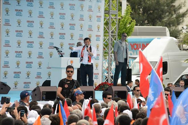 AK PARTİ UŞAK MİTİNGİ