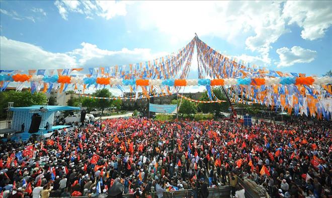 AK PARTİ UŞAK MİTİNGİ