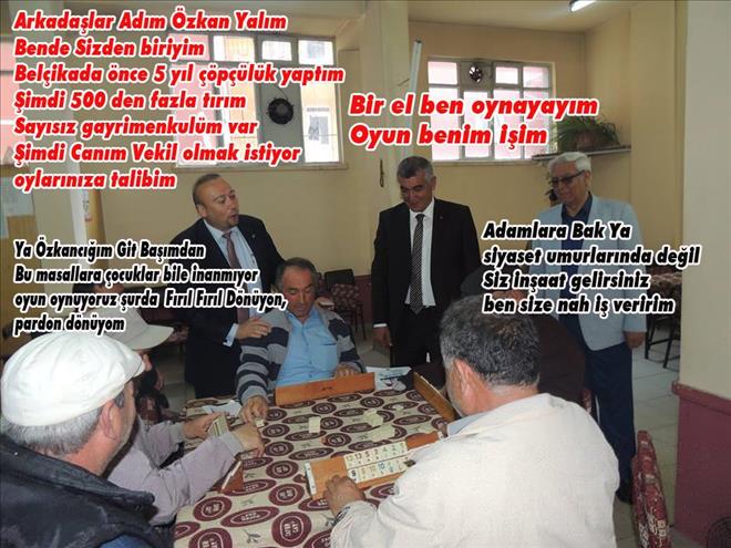 SİYASİ FOTO ŞAKA