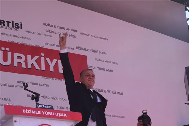 MHP UŞAK MİTİNGİ