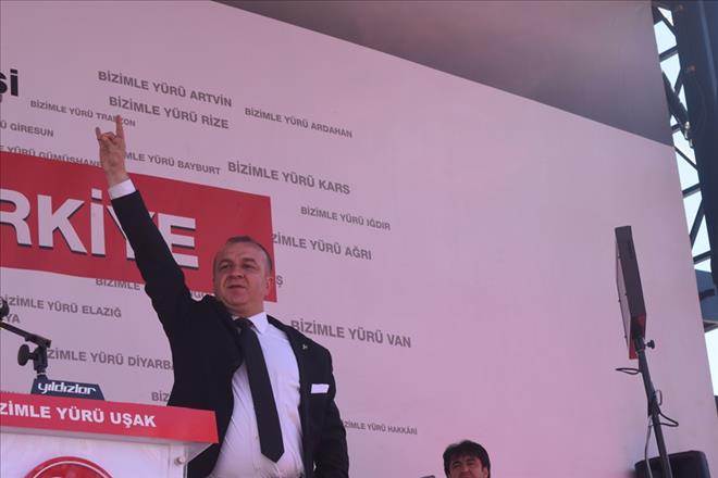 MHP UŞAK MİTİNGİ