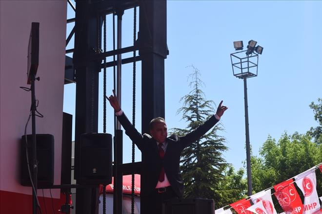 MHP UŞAK MİTİNGİ