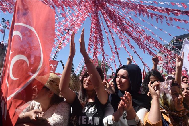 MHP UŞAK MİTİNGİ