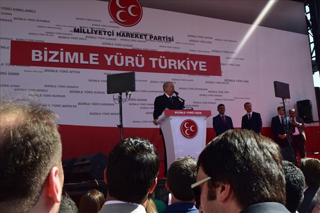 MHP UŞAK MİTİNGİ