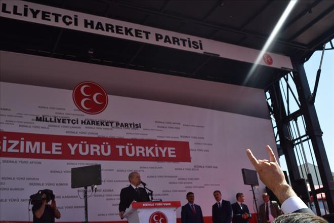MHP UŞAK MİTİNGİ