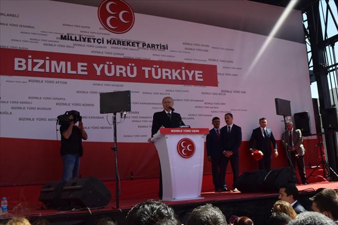 MHP UŞAK MİTİNGİ