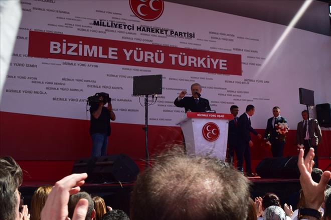 MHP UŞAK MİTİNGİ