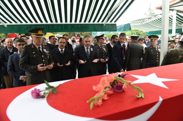 Şehit Pilot Üsteğmen Müjdat Kerem Şahan Cenaze Töreni