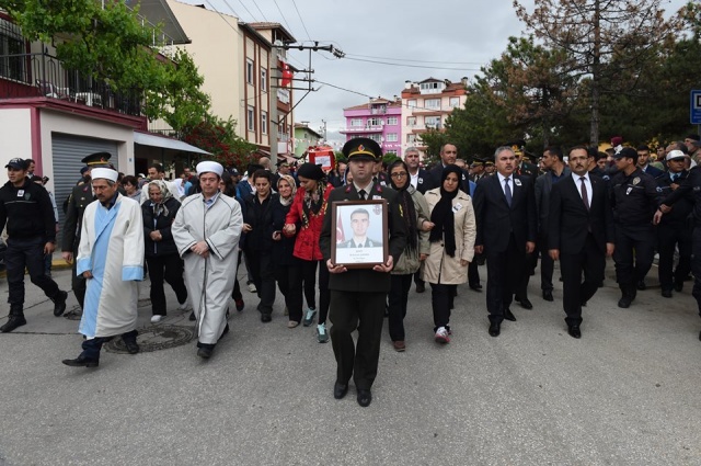 Şehit Pilot Üsteğmen Müjdat Kerem Şahan Cenaze Töreni