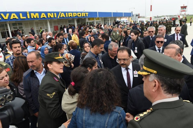 Şehit Pilot Üsteğmen Müjdat Kerem Şahan Cenaze Töreni