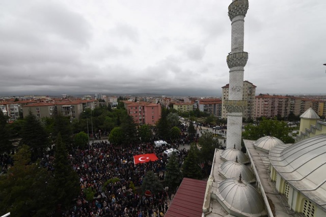 Şehit Pilot Üsteğmen Müjdat Kerem Şahan Cenaze Töreni