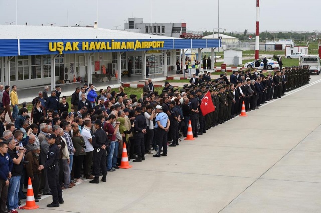 Şehit Pilot Üsteğmen Müjdat Kerem Şahan Cenaze Töreni