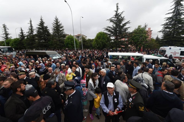 Şehit Pilot Üsteğmen Müjdat Kerem Şahan Cenaze Töreni