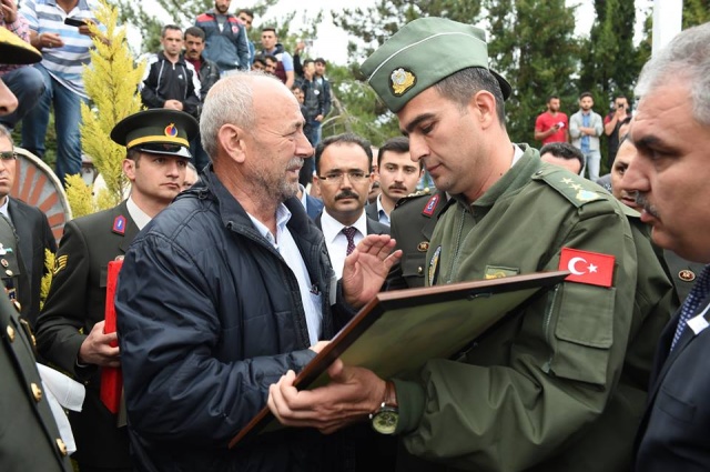 Şehit Pilot Üsteğmen Müjdat Kerem Şahan Cenaze Töreni