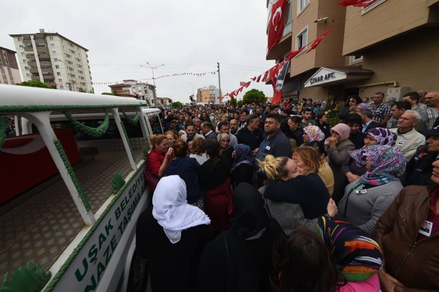 Şehit Pilot Üsteğmen Müjdat Kerem Şahan Cenaze Töreni