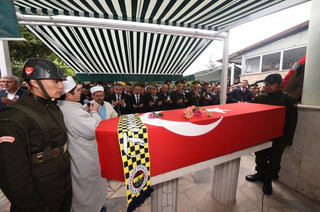 Şehit Pilot Üsteğmen Müjdat Kerem Şahan Cenaze Töreni