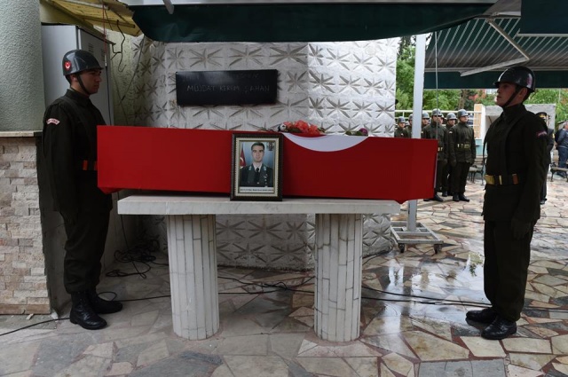 Şehit Pilot Üsteğmen Müjdat Kerem Şahan Cenaze Töreni