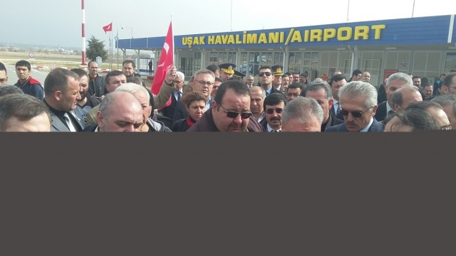 UŞAK ŞEHİDİNİ UĞURLUYOR