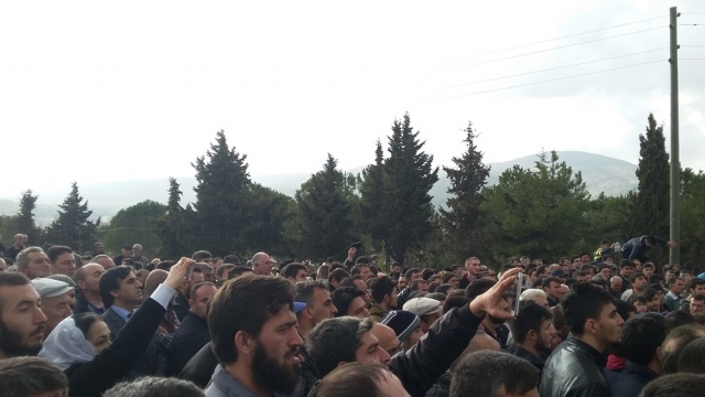 UŞAK ŞEHİDİNİ UĞURLUYOR