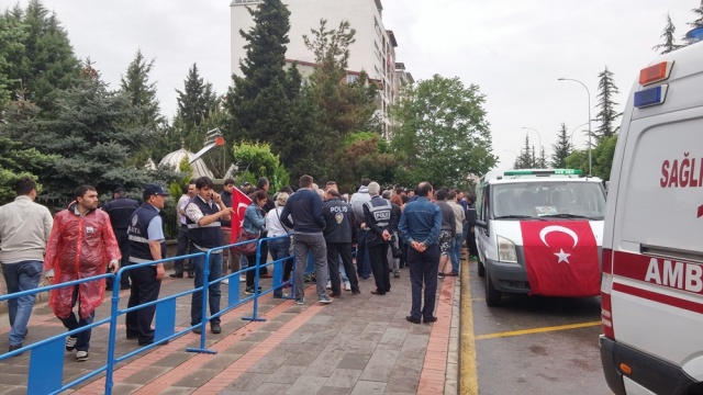 Şehit Pilot Üsteğmen Müjdat Kerem Şahan cENAZE tÖRENİ