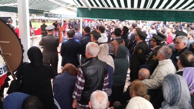 Şehit Pilot Üsteğmen Müjdat Kerem Şahan cENAZE tÖRENİ