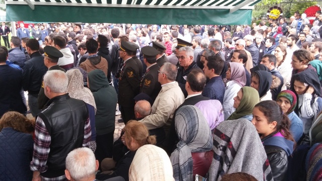 Şehit Pilot Üsteğmen Müjdat Kerem Şahan cENAZE tÖRENİ