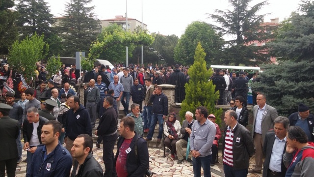 Şehit Pilot Üsteğmen Müjdat Kerem Şahan cENAZE tÖRENİ