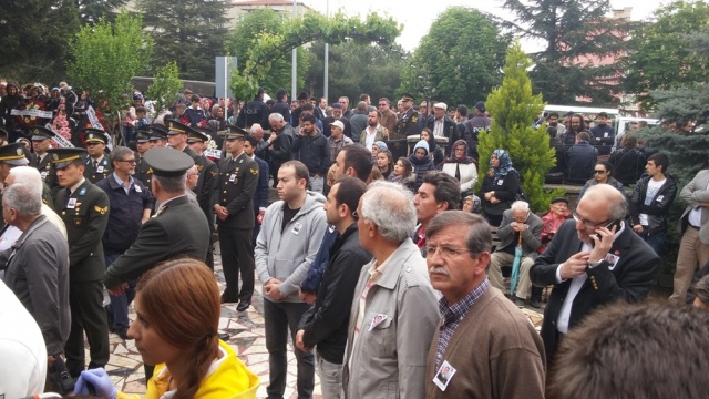 Şehit Pilot Üsteğmen Müjdat Kerem Şahan cENAZE tÖRENİ