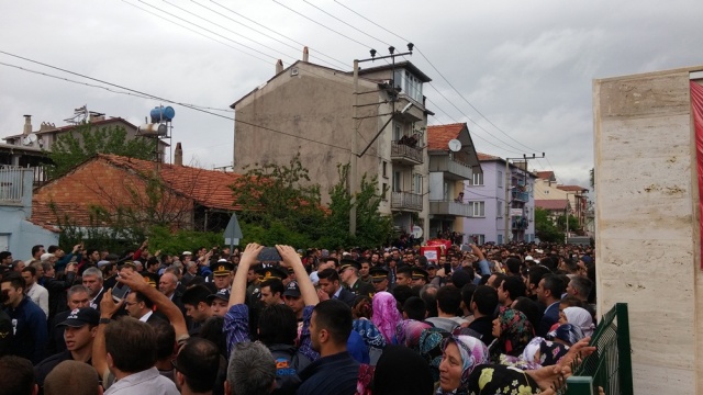 Şehit Pilot Üsteğmen Müjdat Kerem Şahan Cenaze Töreni