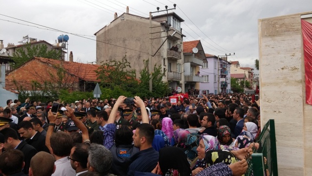 Şehit Pilot Üsteğmen Müjdat Kerem Şahan Cenaze Töreni