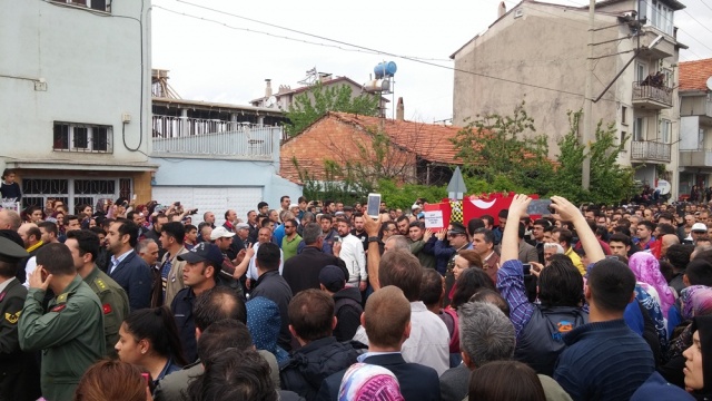 Şehit Pilot Üsteğmen Müjdat Kerem Şahan Cenaze Töreni