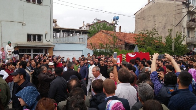 Şehit Pilot Üsteğmen Müjdat Kerem Şahan Cenaze Töreni