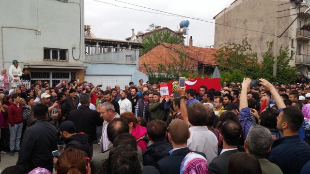 Şehit Pilot Üsteğmen Müjdat Kerem Şahan Cenaze Töreni