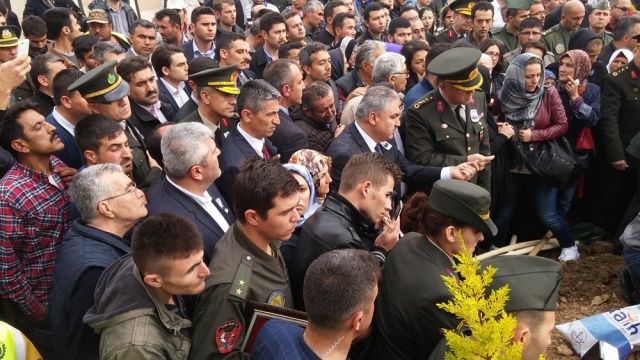 Şehit Pilot Üsteğmen Müjdat Kerem Şahan Cenaze Töreni