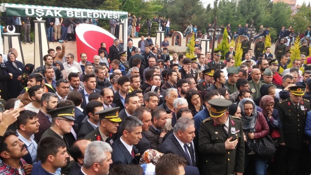 Şehit Pilot Üsteğmen Müjdat Kerem Şahan Cenaze Töreni