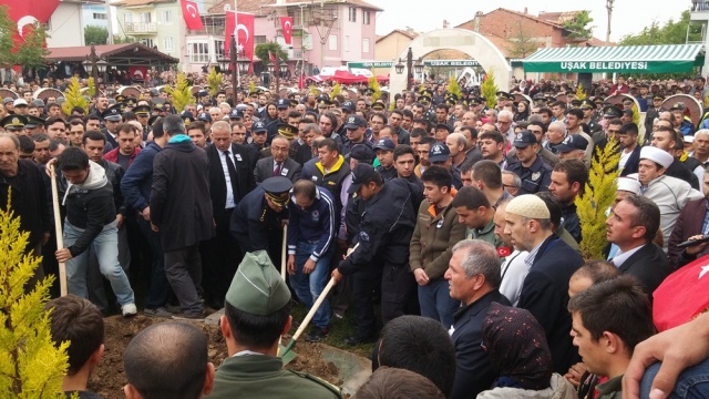 Şehit Pilot Üsteğmen Müjdat Kerem Şahan Cenaze Töreni