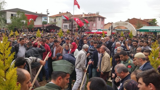 Şehit Pilot Üsteğmen Müjdat Kerem Şahan Cenaze Töreni